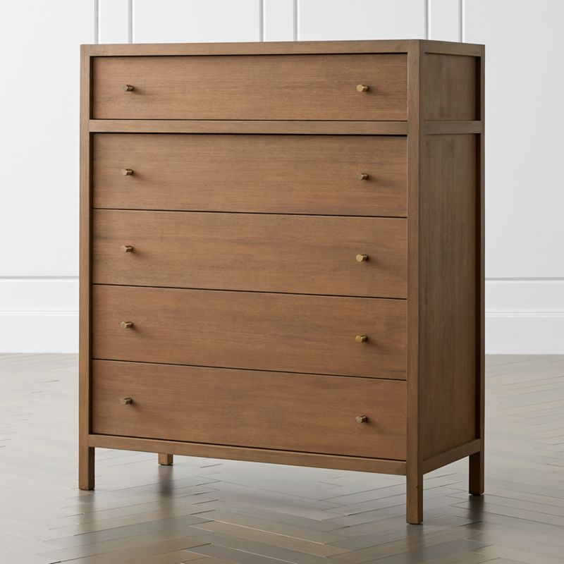 Keane Driftwood 5-Drawer Chest