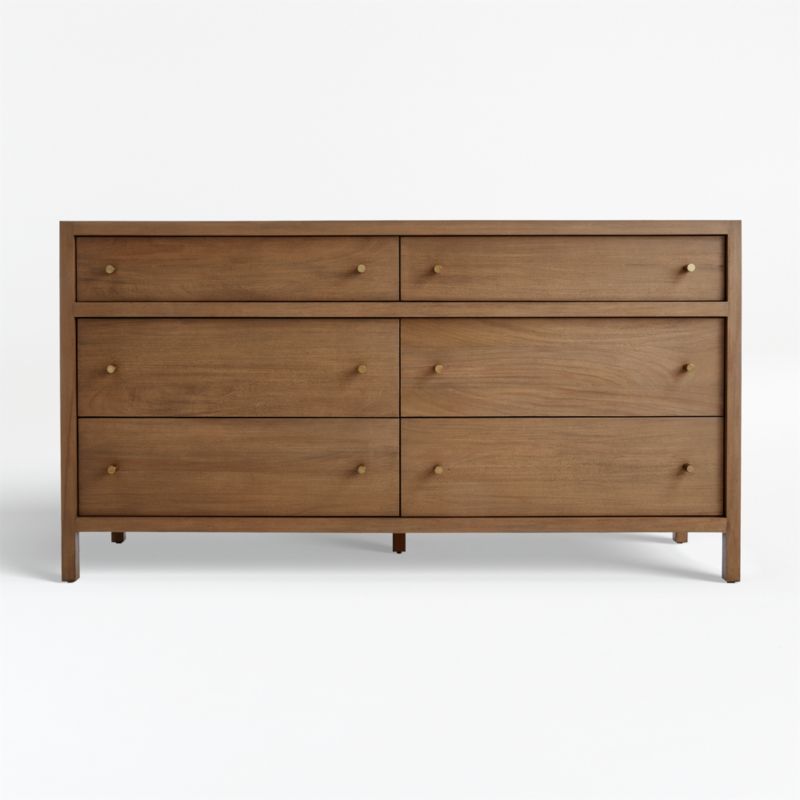 Keane Driftwood 6-Drawer Dresser