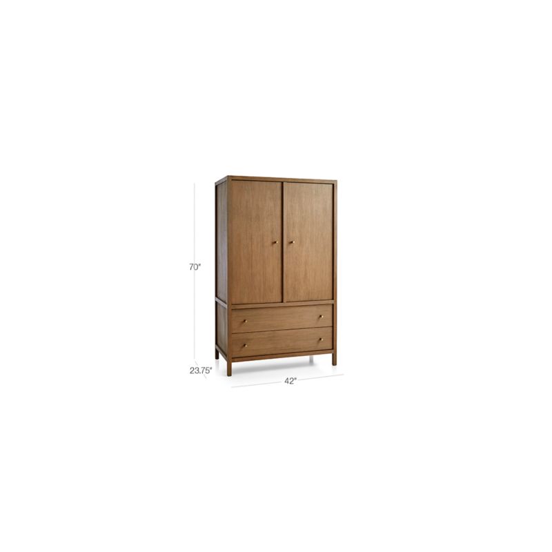 Keane Driftwood Armoire