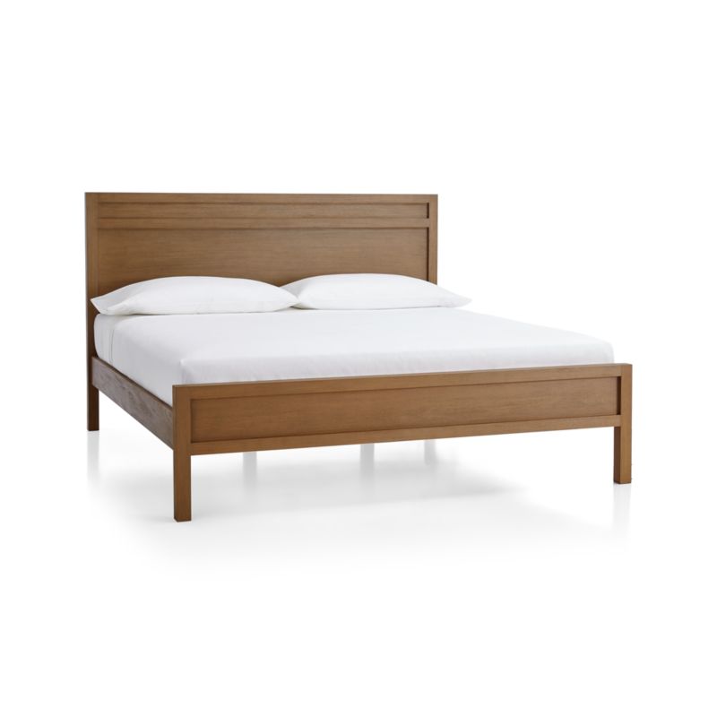 Keane Solid Driftwood King Bed - image 6 of 7