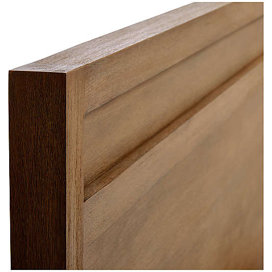 Keane Solid Driftwood Bed