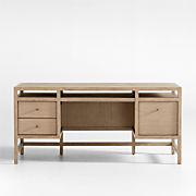 Terra Natural White Oak Solid Wood Sideboard