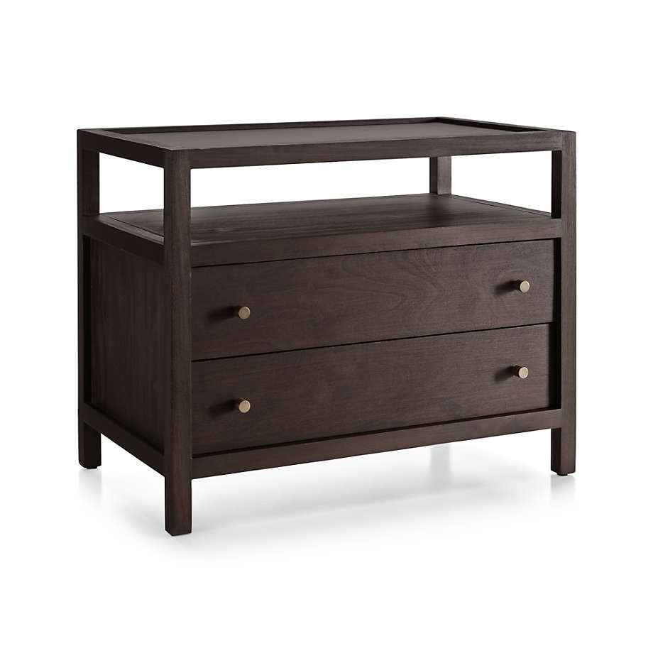 Eily Night Stand Bedside Table with Drawer Wooden Side Tables Bedroom Night  Stands for Bedrooms Small Nightstand End Table Espresso