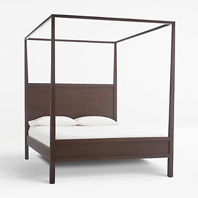Keane Wenge Queen Canopy Bed Reviews, Queen Size Canopy Bed Frame Canada