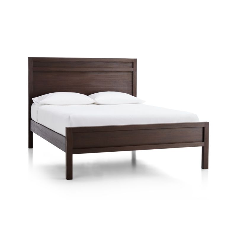 Keane Espresso Wood Queen Bed