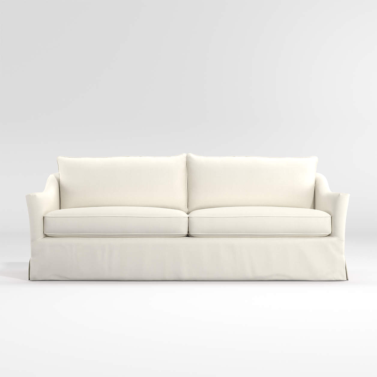Keely Slipcovered Sofa + Reviews Crate & Barrel Canada
