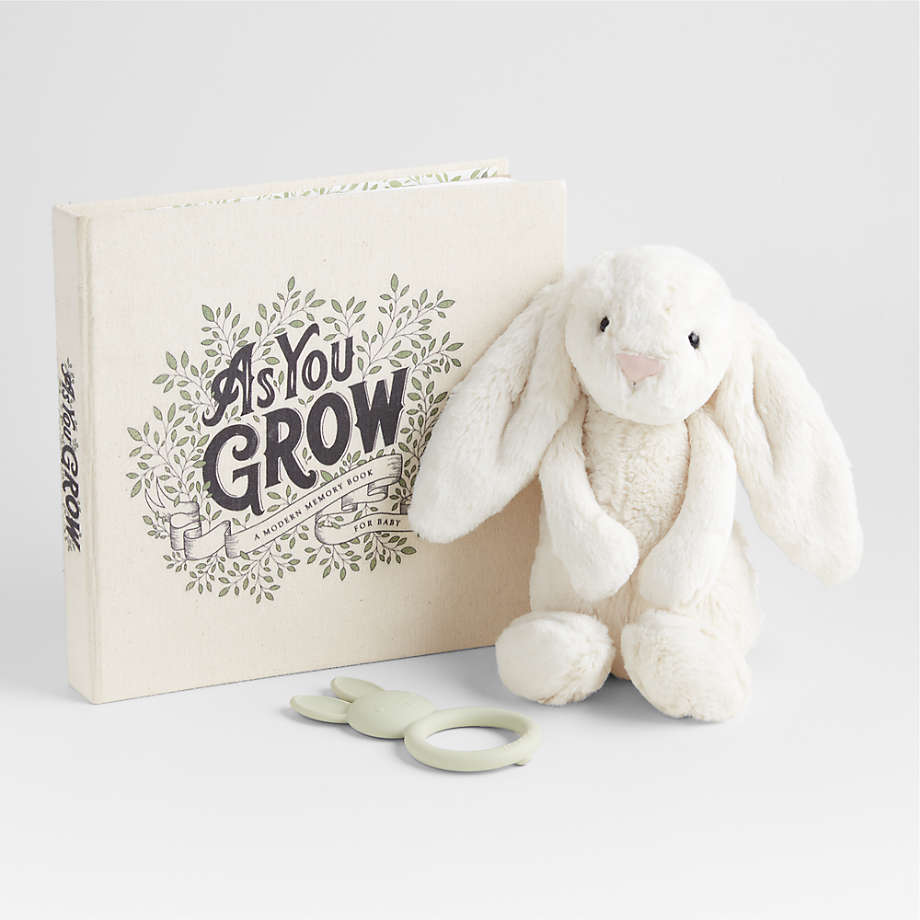 Keepsake Bunny Baby Gift Set (Open Larger View)