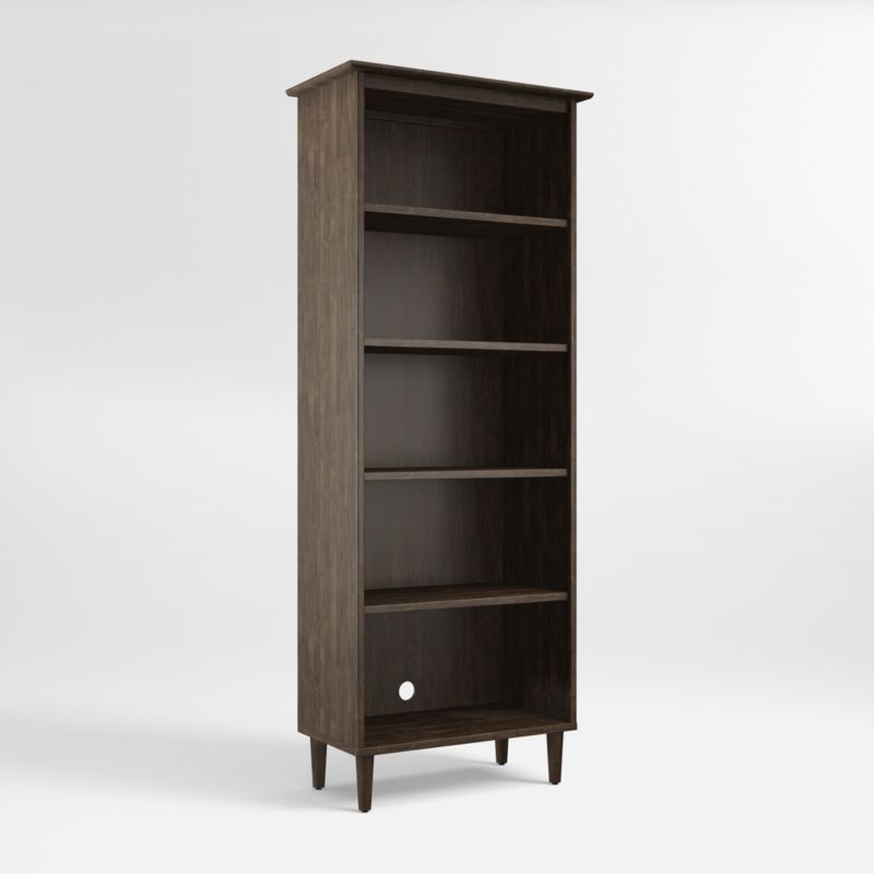 Kendall Charcoal Cherry Bookcase