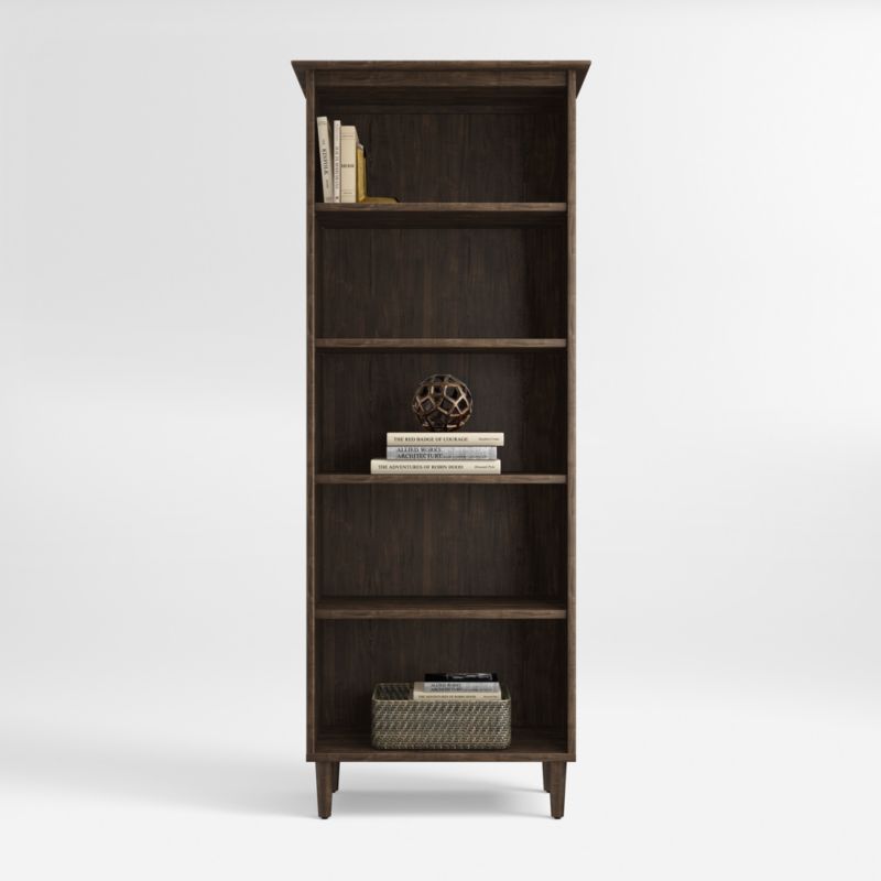 Kendall Charcoal Cherry Bookcase