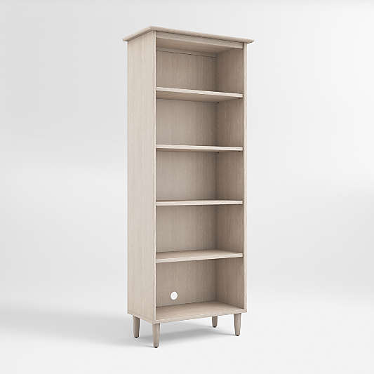 Kendall Pickled Oak Bookcase