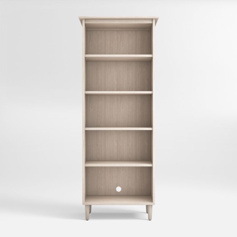 Kendall Pickled Oak Bookcase