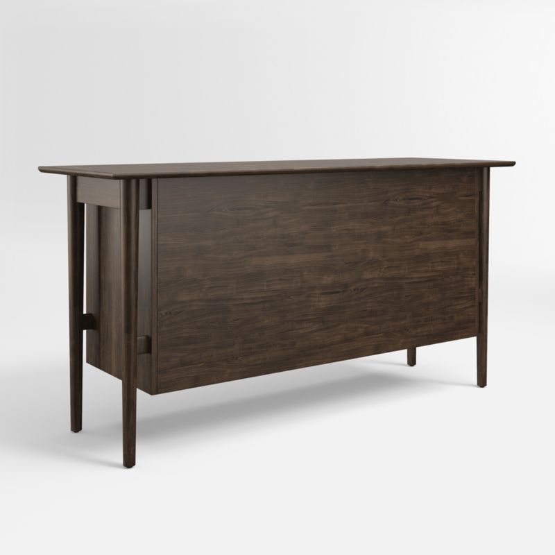 Kendall Charcoal Cherry Credenza - image 6 of 7