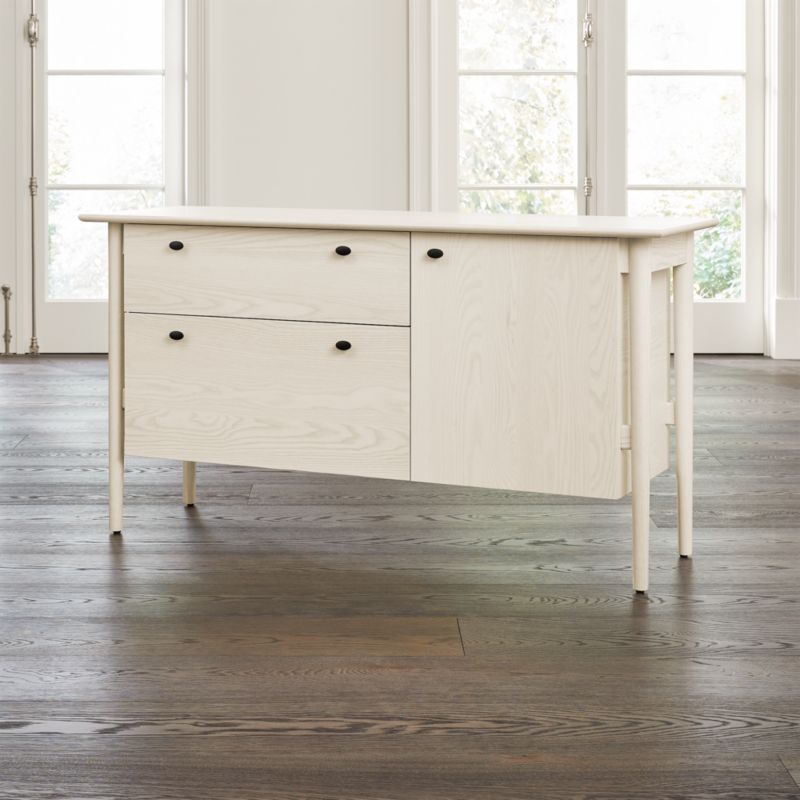 Kendall Cream Credenza - image 2 of 9