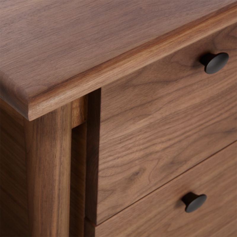 Kendall Walnut Credenza - image 5 of 10