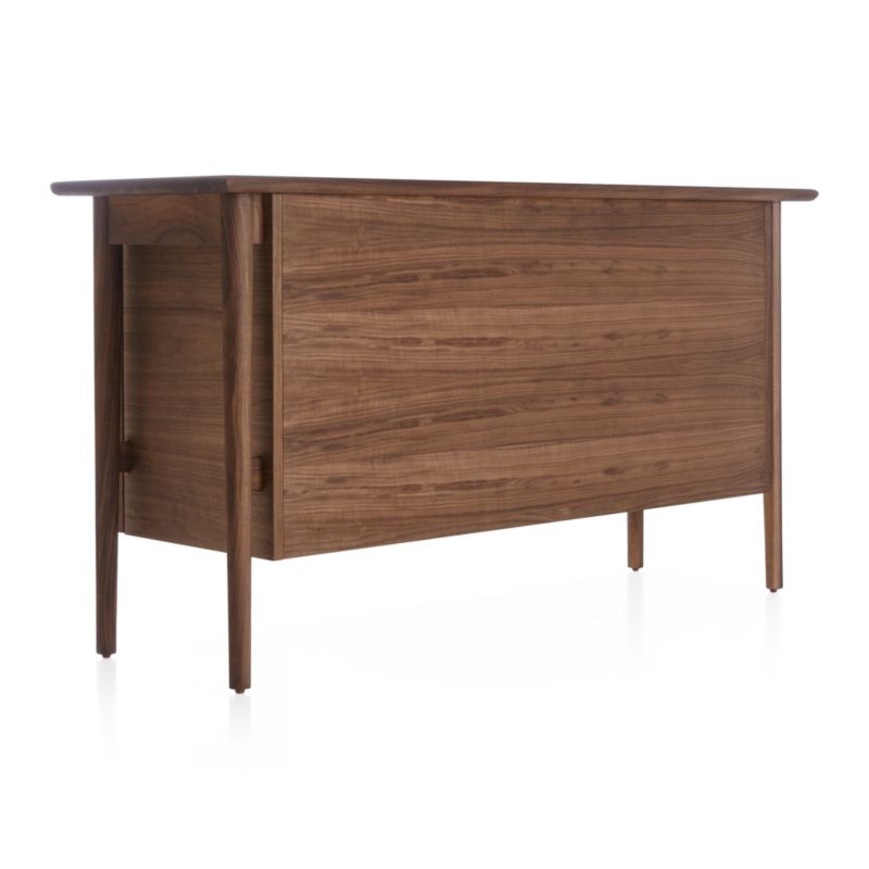 Kendall Walnut Credenza - image 8 of 10