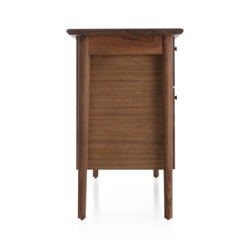 Kendall Walnut Credenza - image 9 of 10