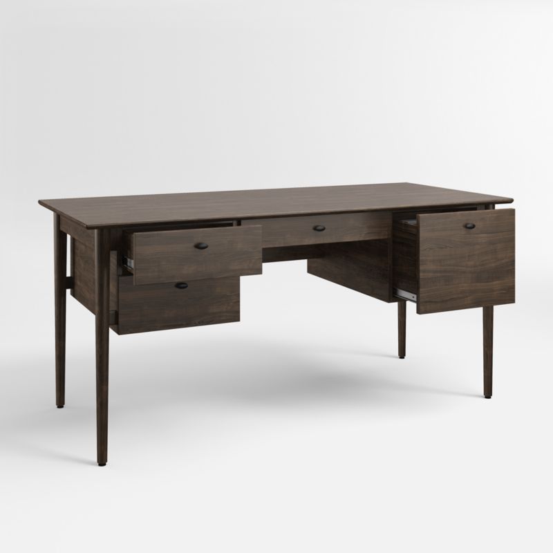 Kendall Charcoal Cherry Desk - image 1 of 6