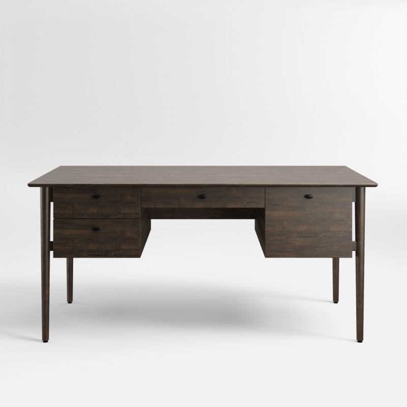Kendall Charcoal Cherry Desk