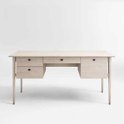 Kendall Pickled Oak Desk