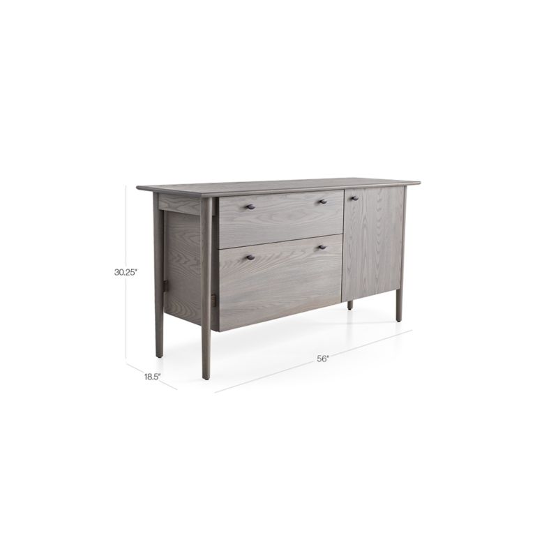 View Kendall Dove Credenza - image 2 of 9