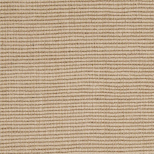 Kenmare Wool & Jute Handwoven Linen Beige Rug Swatch 12"x18"