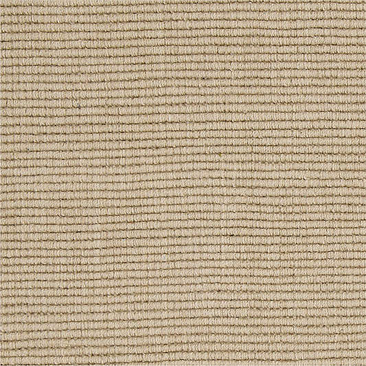Kenmare Wool & Jute Handwoven Linen Beige Rug Swatch 12"x18"