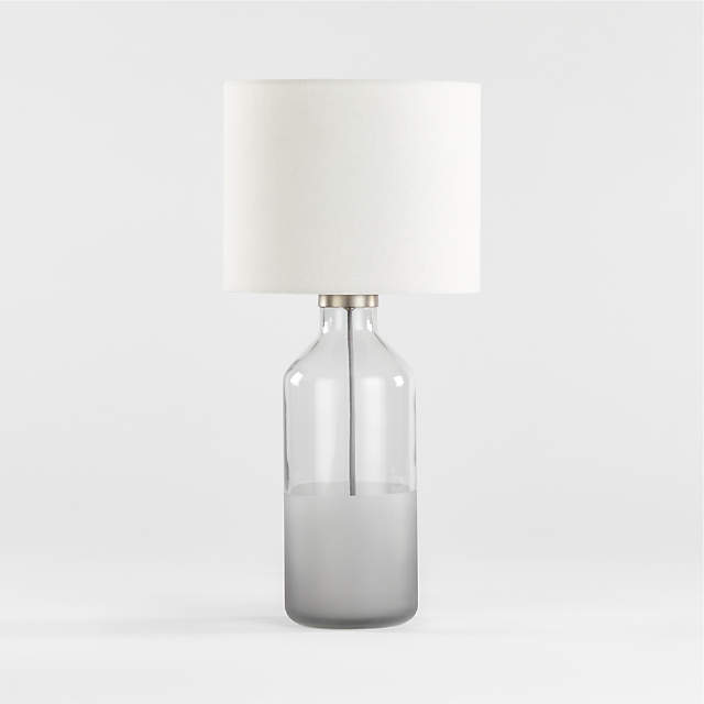 crate and barrel nightstand lamps