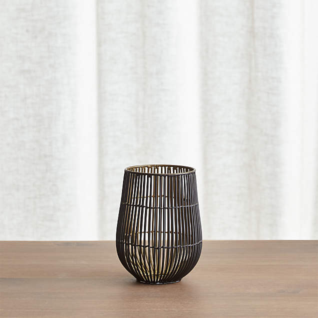 Kent Wire Hurricane Candle Holder 12" + Reviews Crate & Barrel