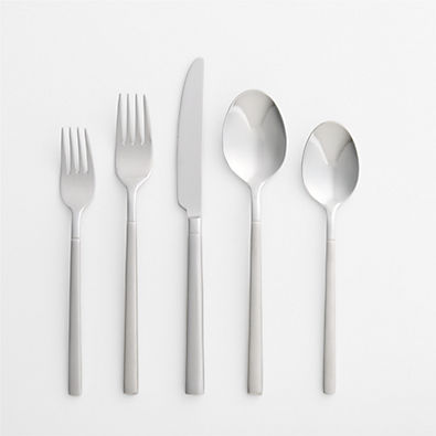 View Kenton Matte 20-Piece Flatware Set details