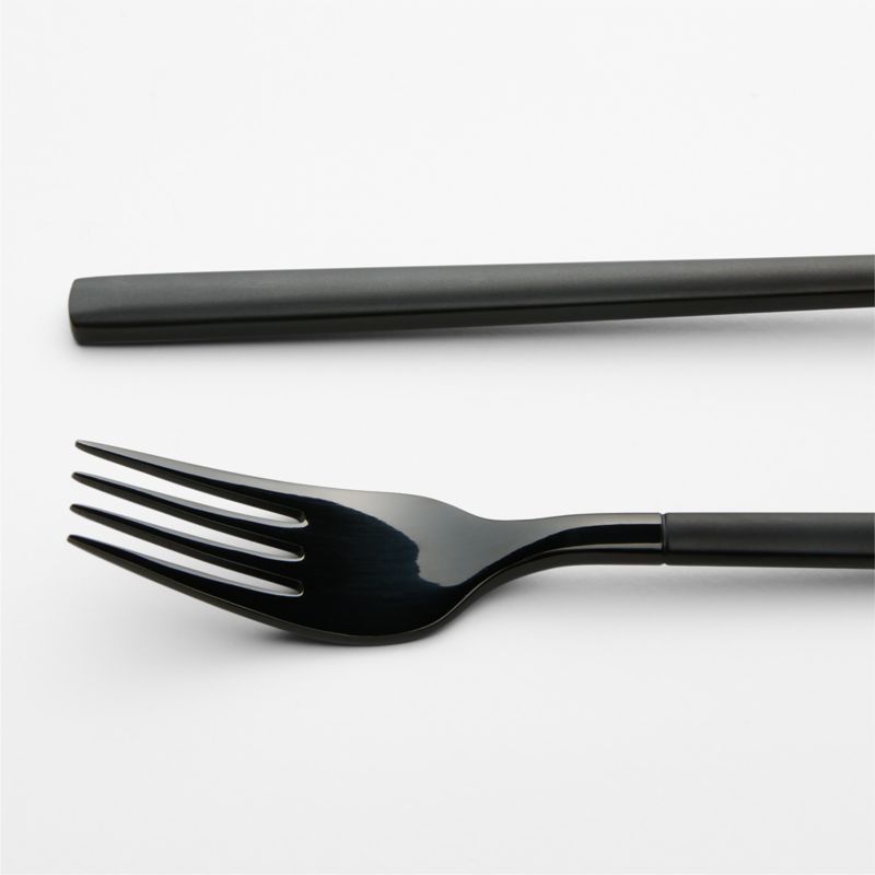 Kenton Matte Black 20-Piece Flatware Set - image 3 of 5