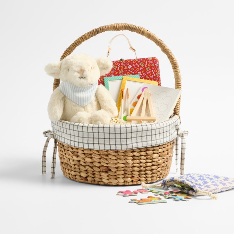 Mini Stax Alabaster Ivory Kids Easter Basket Liner - image 3 of 7