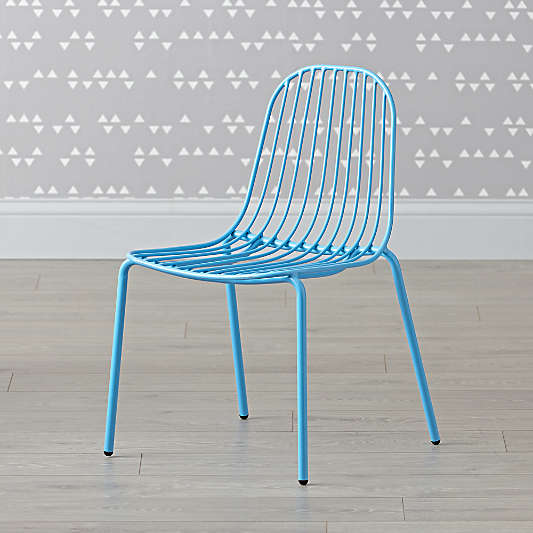 Mini Resonate Blue Kids Chair