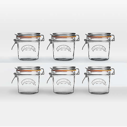 Kilner® 12-Oz. Round Clip-Top Jars, Set of 6