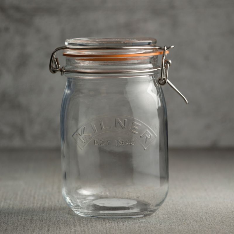 Kilner® 34-Oz. Round Clip-Top Jars, Set of 4 - image 3 of 5