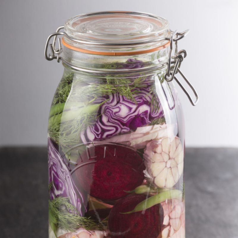 Kilner ® 51-Oz. Round Clip-Top Jars, Set of 4 - image 2 of 4