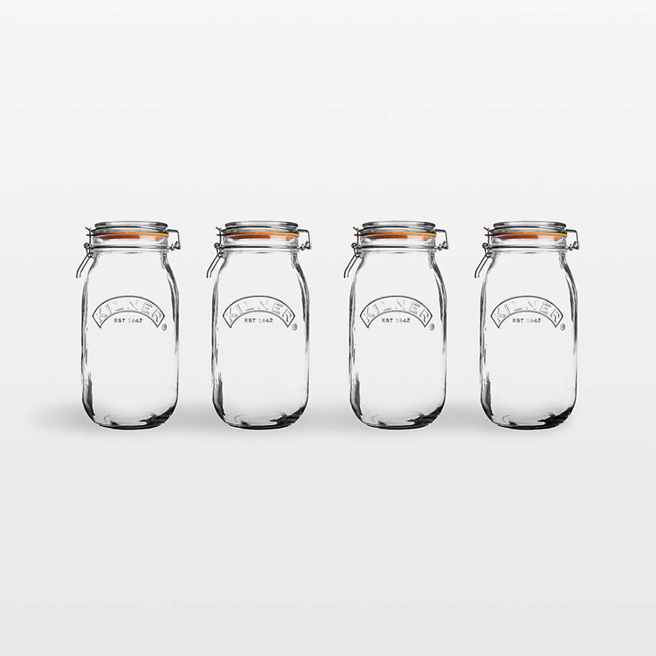 Small Canning Jars: Vintage Preserve Canning Jars by Kilner