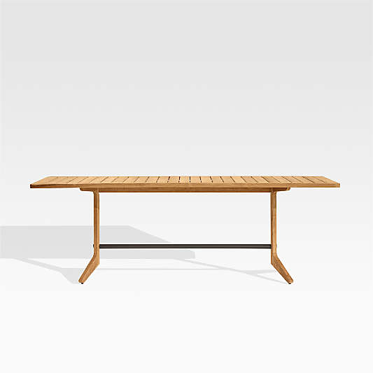 Kinney Teak Wood Outdoor Dining Table