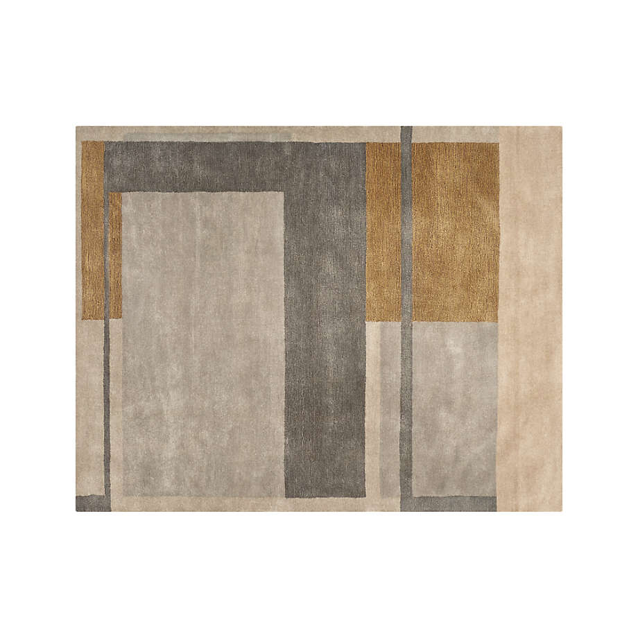 Kirk Color Block Rug 8'x10' + Reviews Crate and Barrel Canada