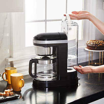 KitchenAid 14-Cup Onyx Black Residential Coffee Maker at