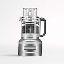 KitchenAid White 13-Cup Food Processor + Reviews | Crate & Barrel