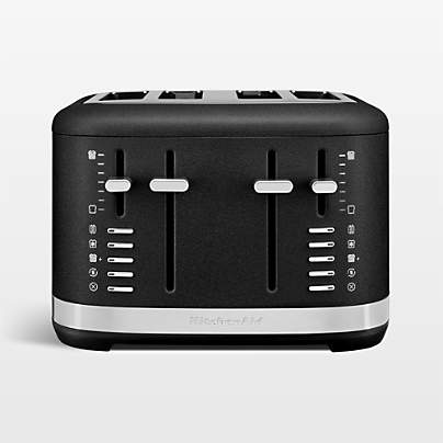 KitchenAid ® 4-Slice Toaster in Cast Iron Black