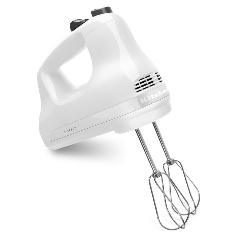 KitchenAid ® White 5-Speed Hand Mixer