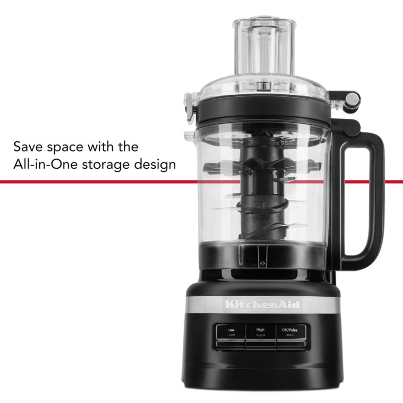 KitchenAid ® Matte Black 9-Cup Food Processor - image 5 of 6