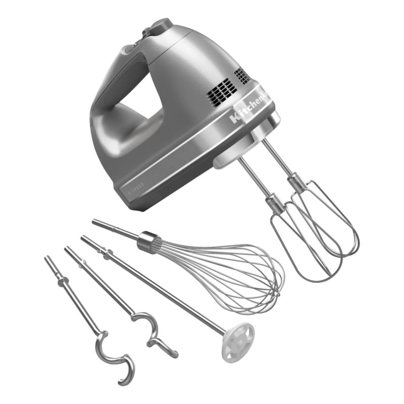 KitchenAid ® Contour Silver 9-Speed Hand Mixer - image 6 of 9