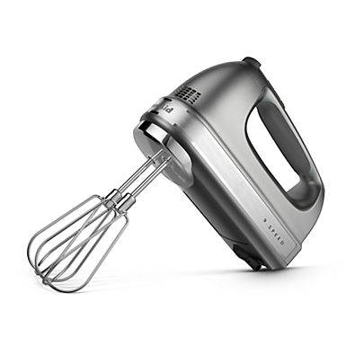 View KitchenAid ® Contour Silver 9-Speed Hand Mixer details