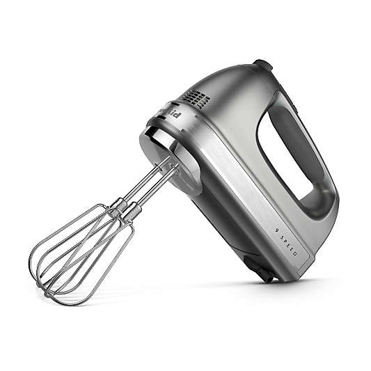 KitchenAid ® Contour Silver 9-Speed Hand Mixer