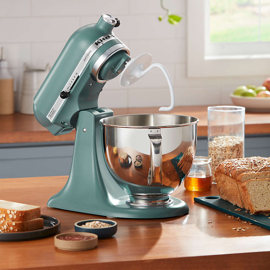 KitchenAid KSM150PSAQ Artisan Aqua Sky Teal 5-Quart Tilt-Head Stand Mixer + Reviews | Crate & Barrel