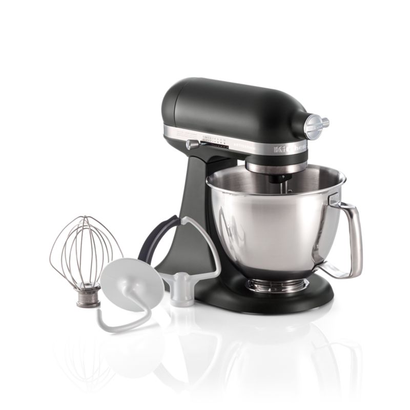 KitchenAid Black Matte Artisan Mini 3.5 Quart Tilt-Head Stand Mixer - Bed  Bath & Beyond - 17115981