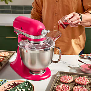 KitchenAid Tilt-Head Stand Mixer Raspberry Ice  - Best Buy