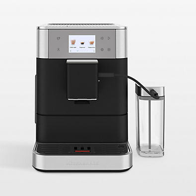 View KitchenAid ® KF7 Fully Automatic Espresso Machine in Cast Iron Black details
